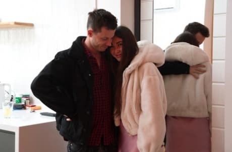 Asian student Emily C meets up with an older Caucasian boy for sex