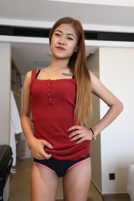 Cute Asian babe Toei C enjoys a POV fuck with a stranger & gets facialed